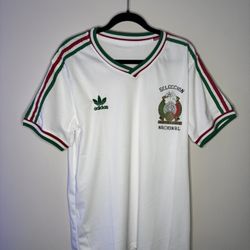 Mexico Retro White NT Jersey 