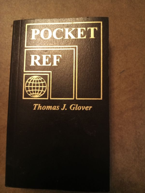 Thomas j Glover pocket reference book 3rd edition for Sale in ...