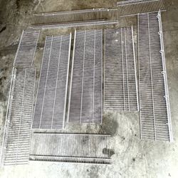 White Wire Shelves