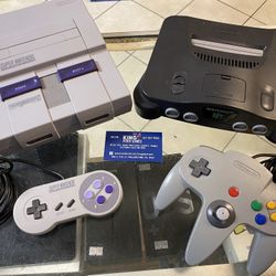 Super Nintendo Used/Nintendo 64 Used 