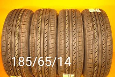 185/65/14 For Sale 4 New Tires We Service Motorcycle Tires
