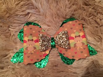 Thanksgiving hair bows