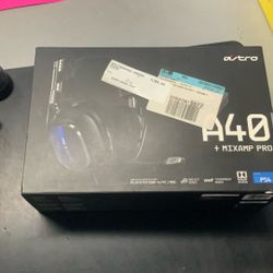PS4 Headset A40TR Headset + Mixamp