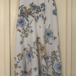 White Midi Skirt