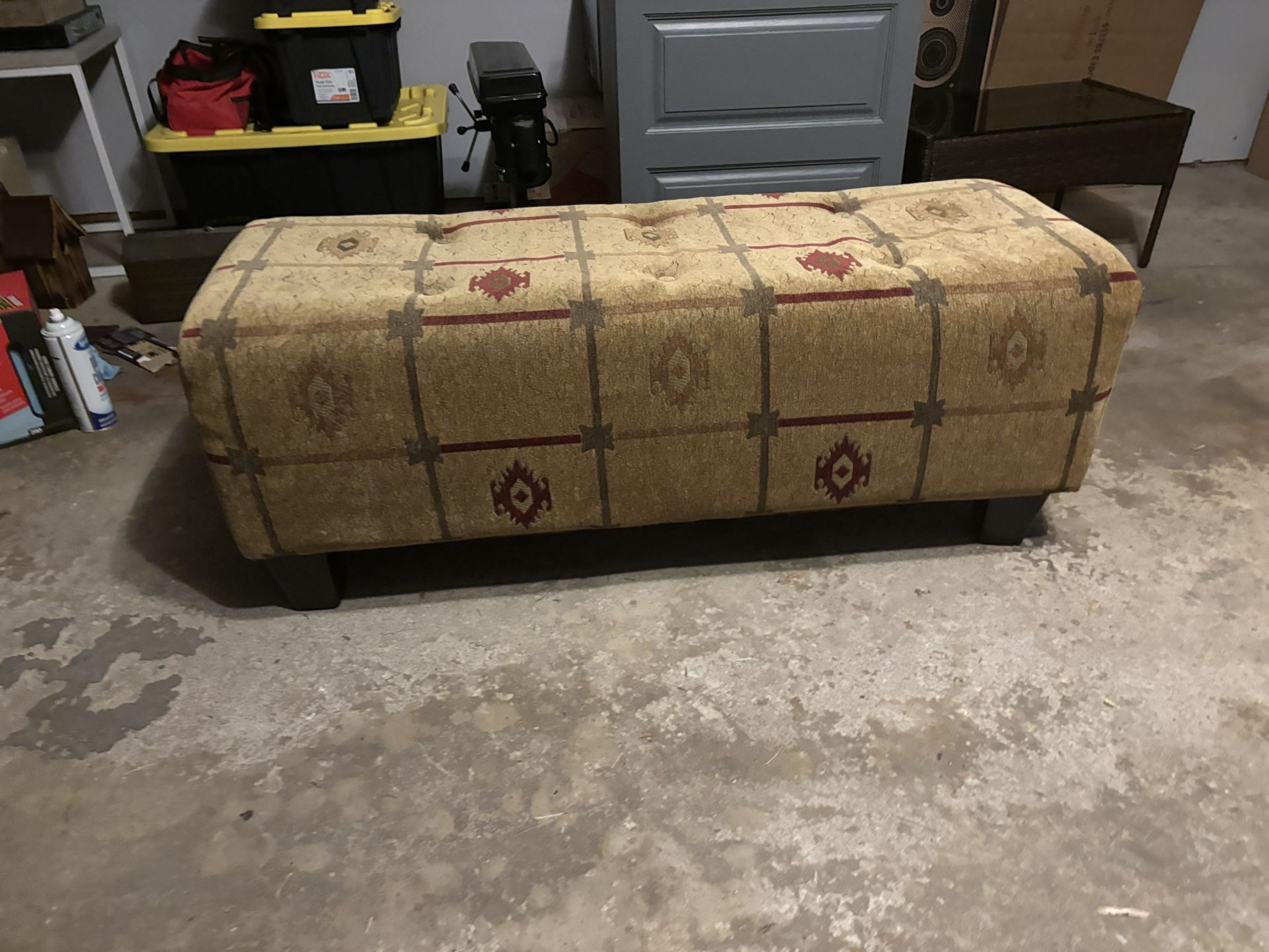 Upholstered Storage Bench / Ottoman