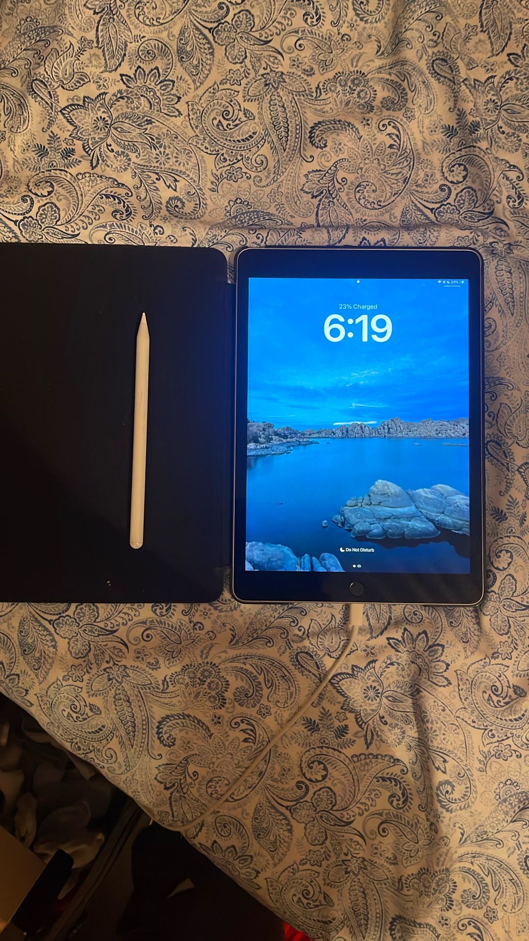 i Pad with case and stylus