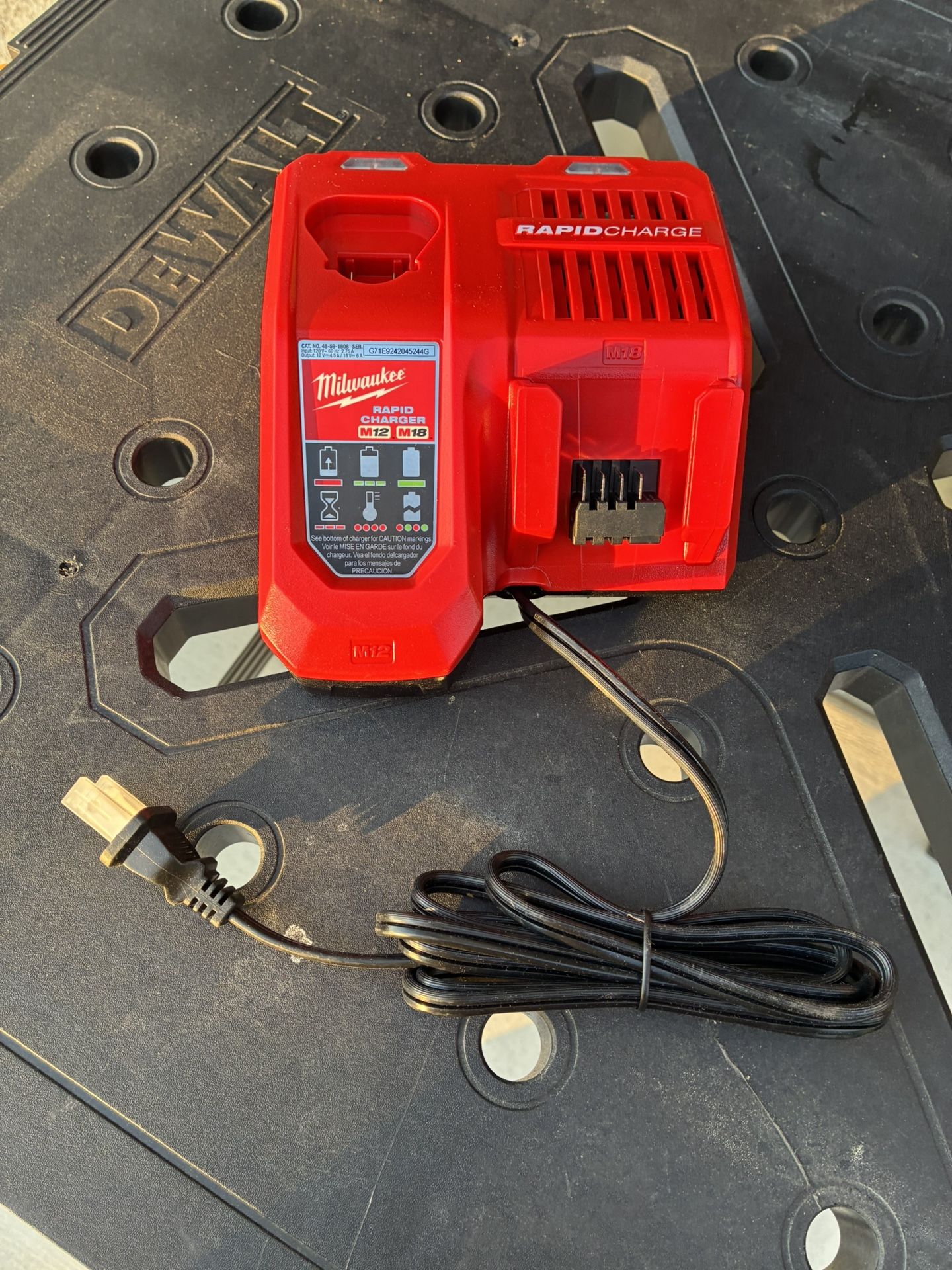 Milwaukee Fast Charger 12V & 18v