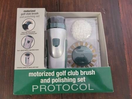 Brand new motorized golf club cleaner