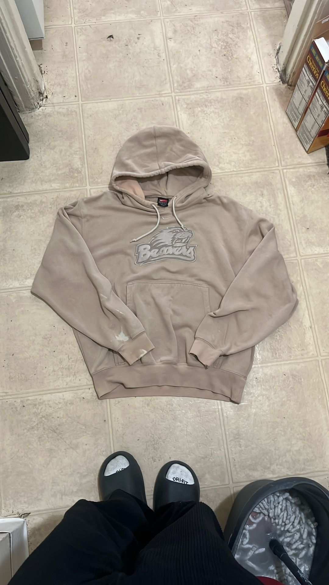 Vintage Beavers nike team hoodie