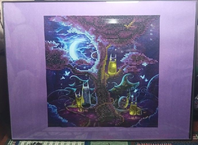 Diamond Art Halloween Picture 12x16
