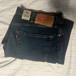 Blue Levi 501 Jeans 