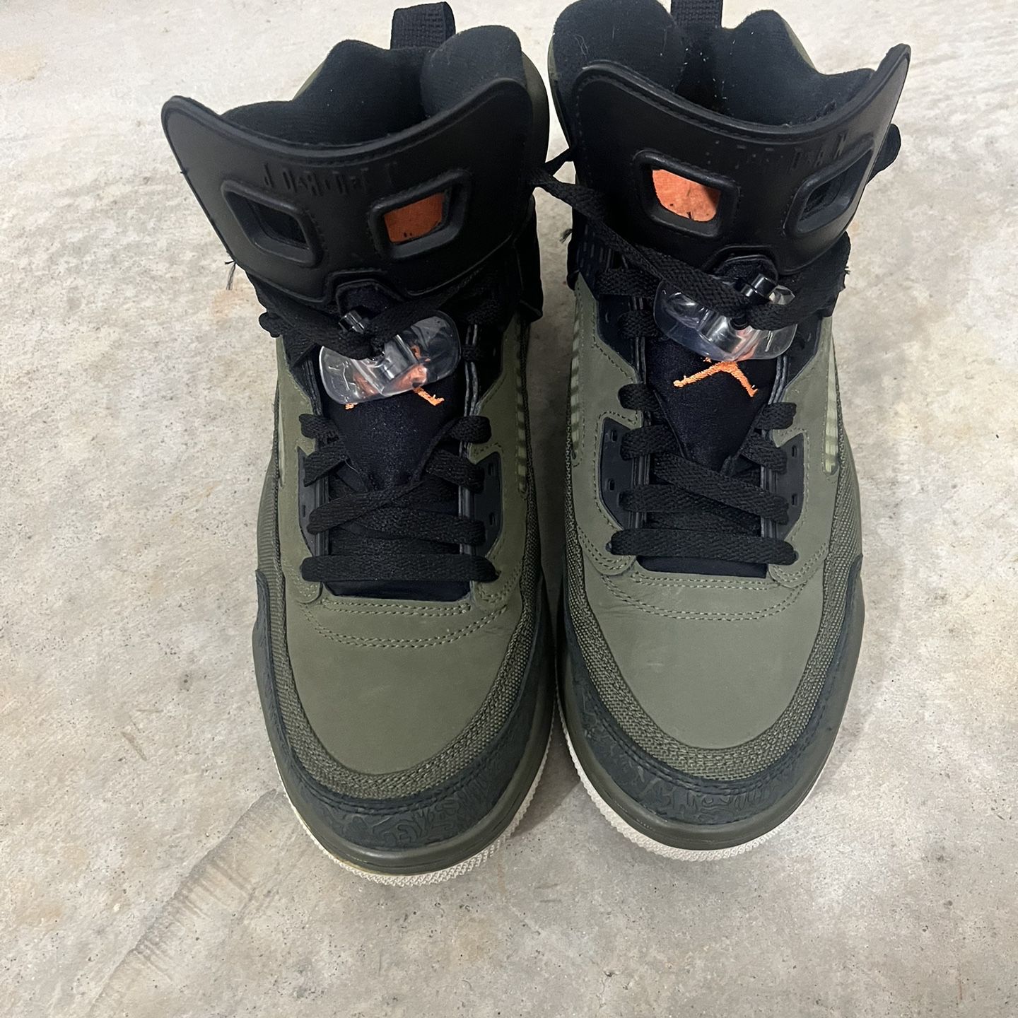 Jordan Spizike Olive Green Canvas