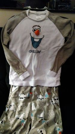 Frozen's Olaf Childrens Pajama Set