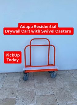 Adapa Residential Drywall Cart with Swivel Casters (PickUp Today Available)