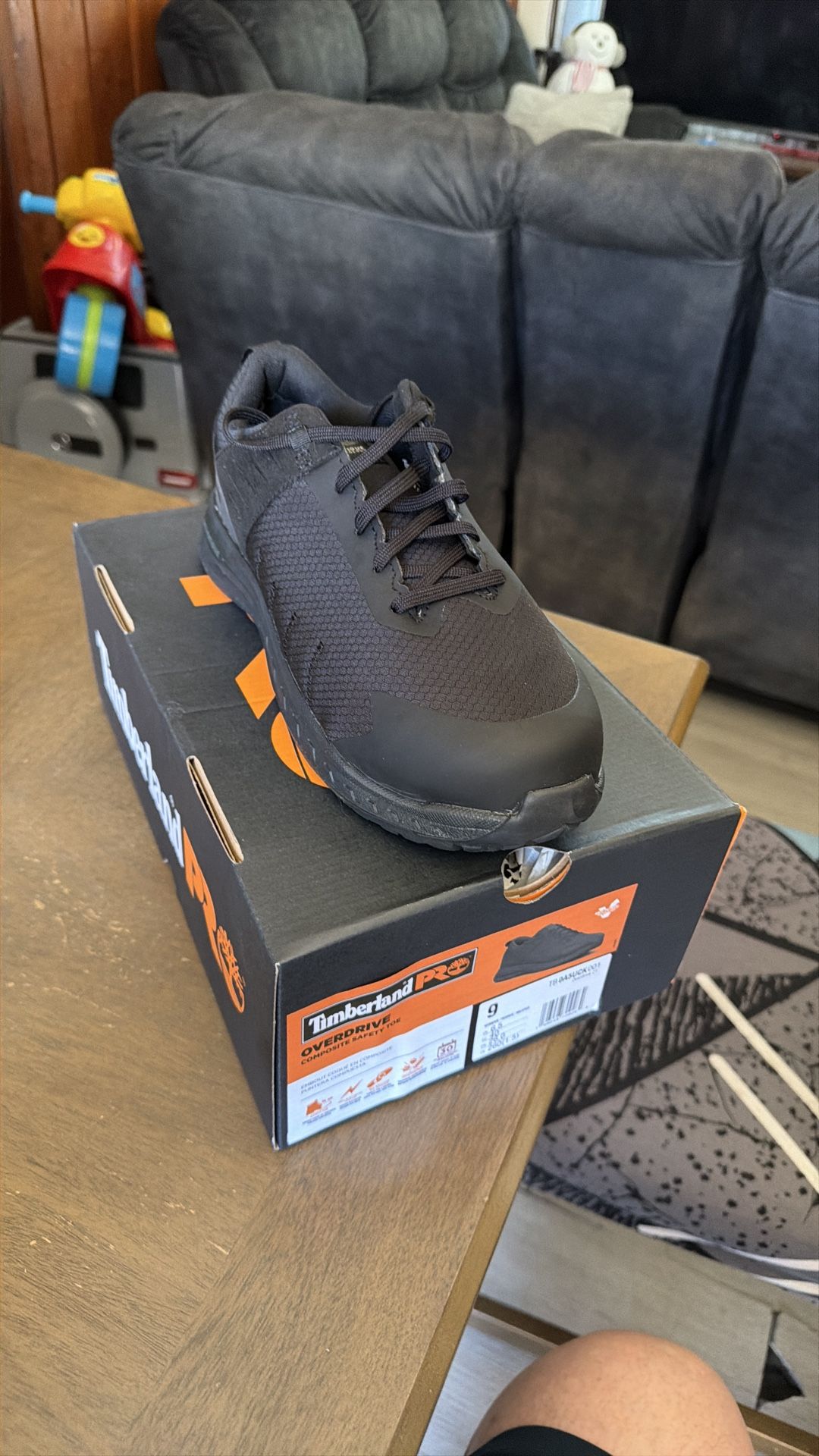Timberland PRO Overdrive Work Shoes Women’s Size 9 (Composite Toe)