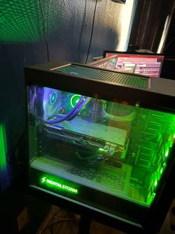 Gaming PC, Monitor, Keyboard & Mouse