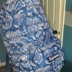 Supreme blue and black checkered backpack for Sale in Magna, UT - OfferUp