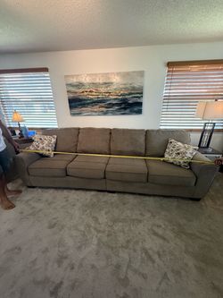 Ashley Furniture 2-Piece Modular Sectional Sofa – Approx. 120”