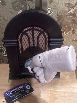 Adams Family "Wednesday" 14-inch Thing Bluetooth Radio