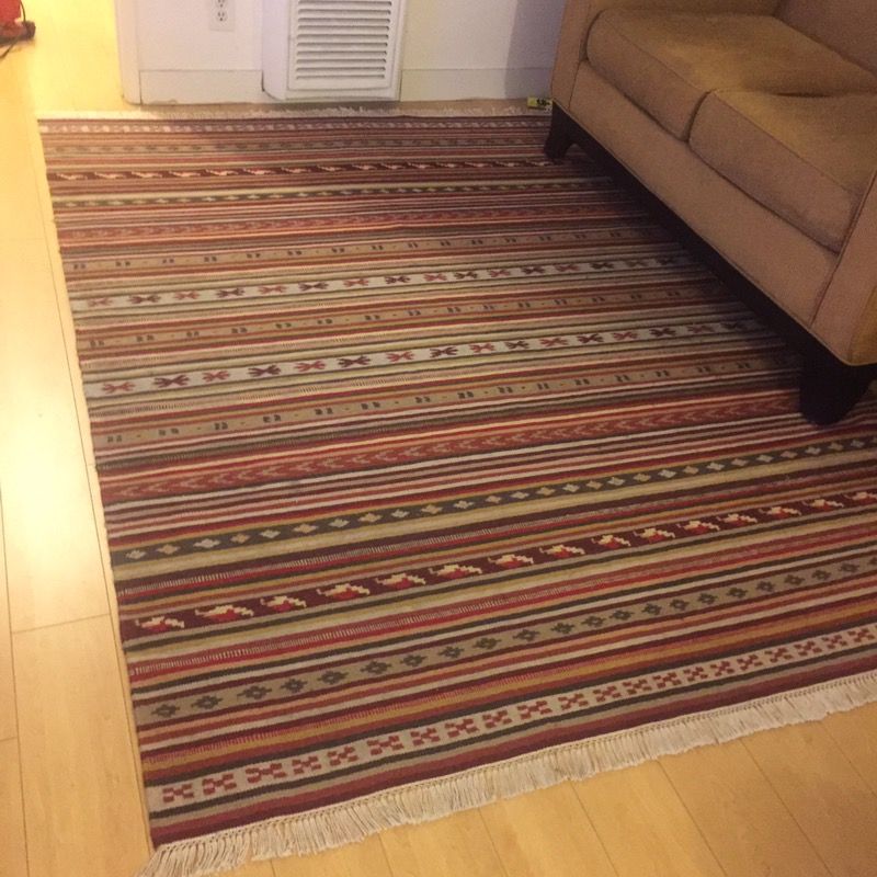 Kattrup Rug Flatwoven Handmade Rust 5 7 X7 10 For In Santa Monica Ca Offerup