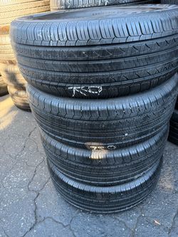 4 tires 225-60-16 nexen 85% tread life $240 all 4 mounted and balanced