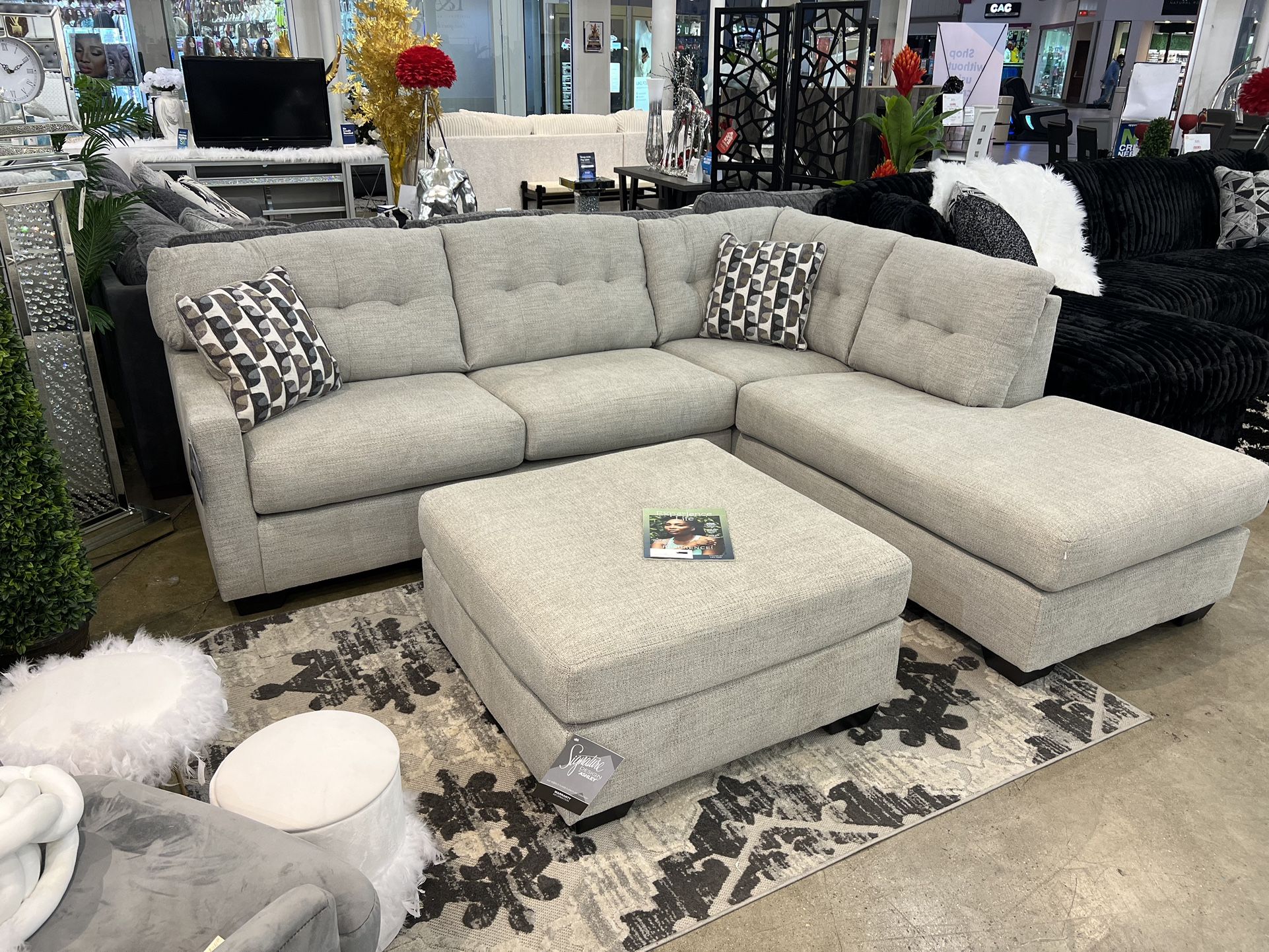 SECTIONAL & OTTOMAN
