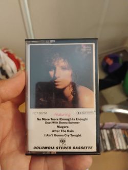Vintage Barbra striessand cassette tape lot