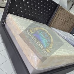 King Sizes Bed With Mattress 