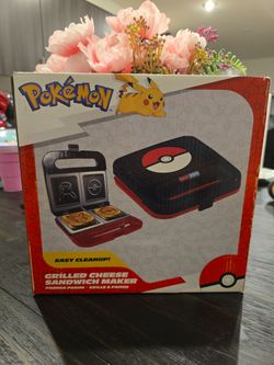 New in Box Pokemon Grilled Cheese Sandwich Maker