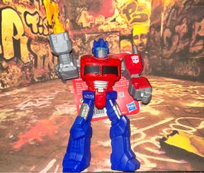 Transformers Cybertron Battlers  OPTIMUS PRIME & MEGATRON Action Figures