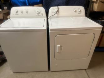 Whirlpool washer & dryer