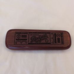 Dodger Wooden Pen Holder