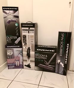 Ovente 5 Item Home Cleaning Kit