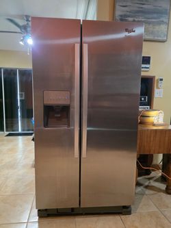 Whirlpool Stainless Steel Side-by-Side Refrigerator