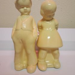 Rare Find Vintage Boy Girl Figurines
