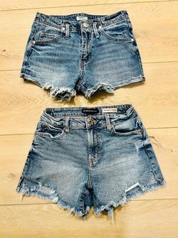 Roxy + BCBG Jean Shorts lot. Size XS