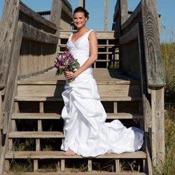 White Wedding Dress - David’s Bridal