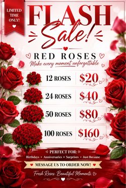 Flash sale beautiful bouquets