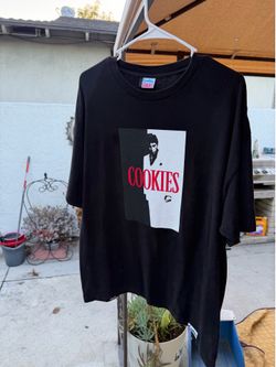 Cookies Scarface Graphic Black T-Shirt