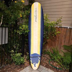 8’ Wavestorm / Gerry Lopez Beginner Surfboard w/ fins and leash included