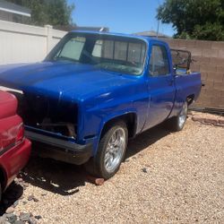 1987 Chevy original short bed no motor no transmission   clean Nevada title no trades at all 