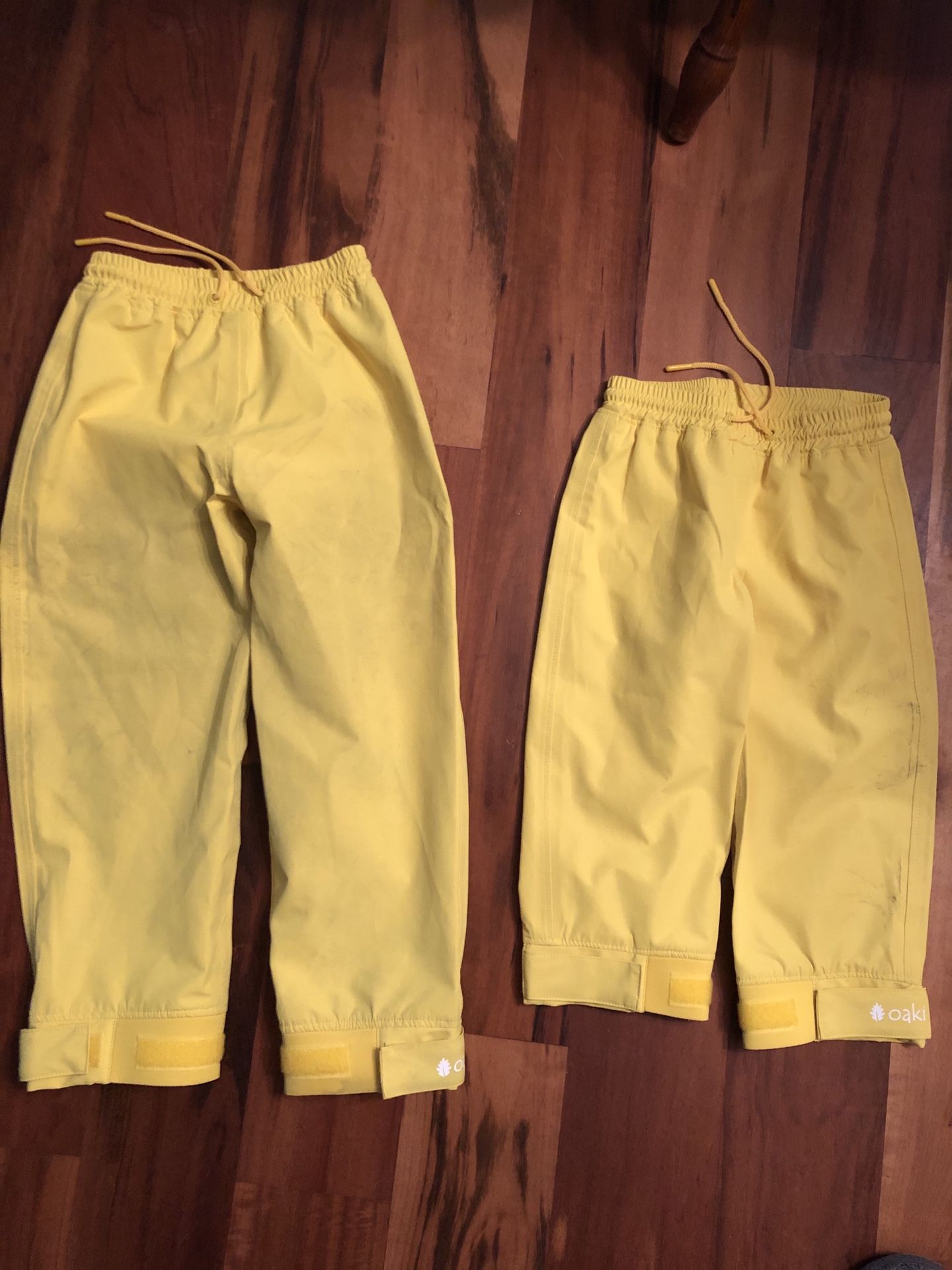 Oaki Trail and Rain Pants 6 7 & 3T willing to separate