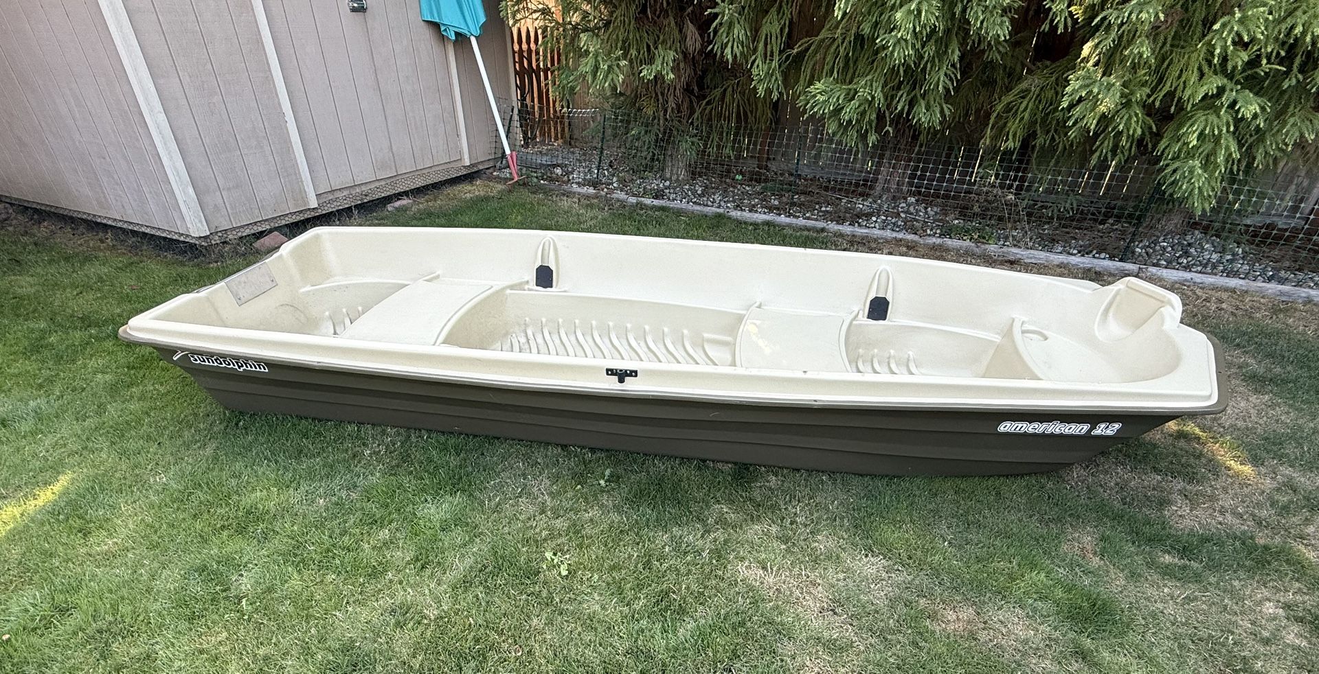 12’ Sun Dolphin Jon Boat