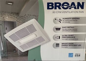 Broan ventilation fan