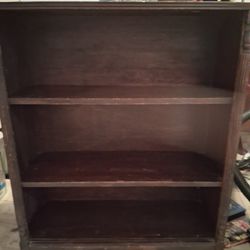 Wood book shelf