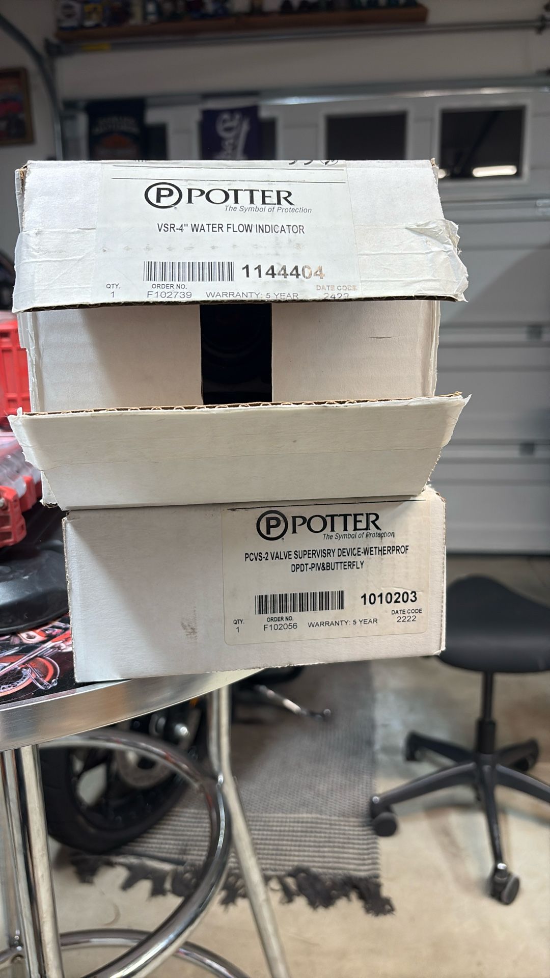 New Potter Sprinkler Parts 