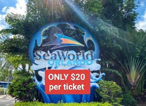 SeaWorld Orlando Tickets, Sea World Orlando Summer 🌞 Deal