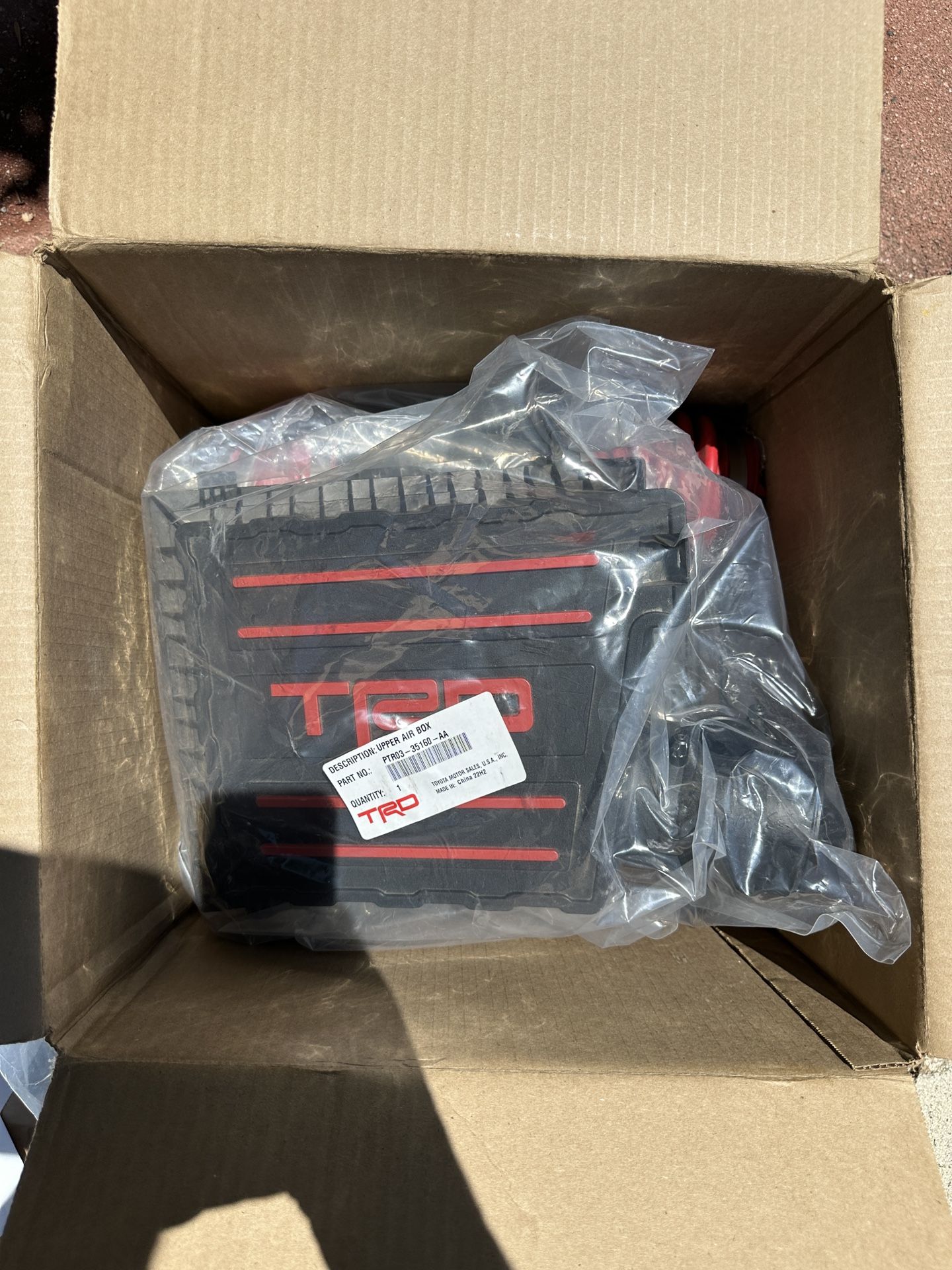 Toyota Trd Performance Air Intake System
