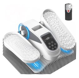 Funslim Under Desk Elliptical Machine, Electric Elliptical Exerciser & 12 Adjustable Speeds