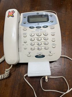 VTG GE Corded & Cordless Home Phone Combo CID Digital Answering System 2.4GHz coopwood85